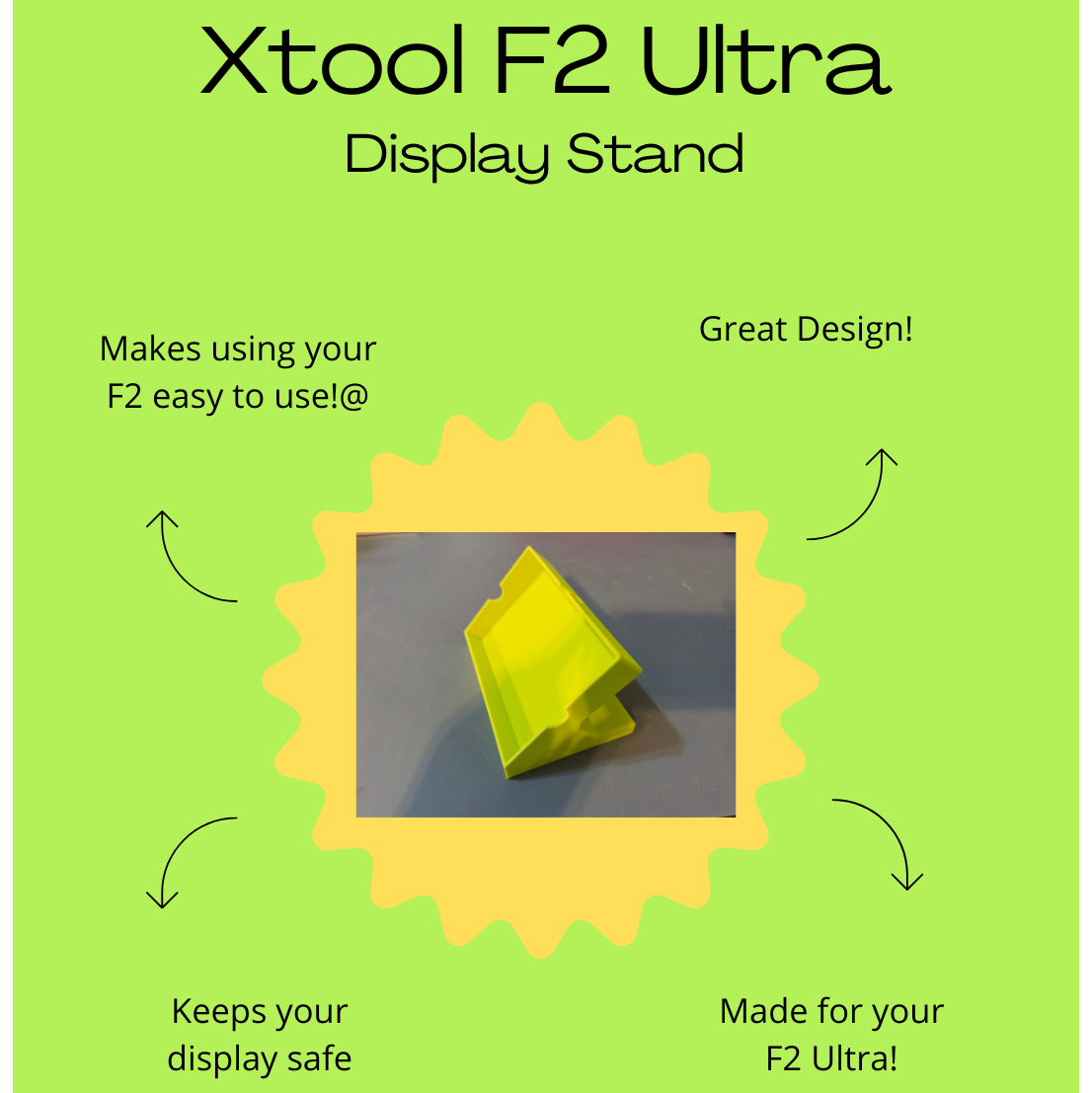 Xtool F2 Ultra Display Stand