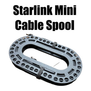 Starlink Mini Cable Spool and Protective Power Connector Caps