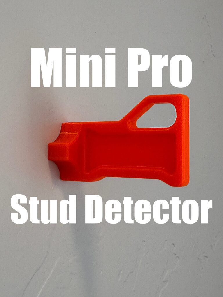 Mini Pro Stud Detector: Handheld Keychain Finder for Walls - Reliable for Contractors & DIY
